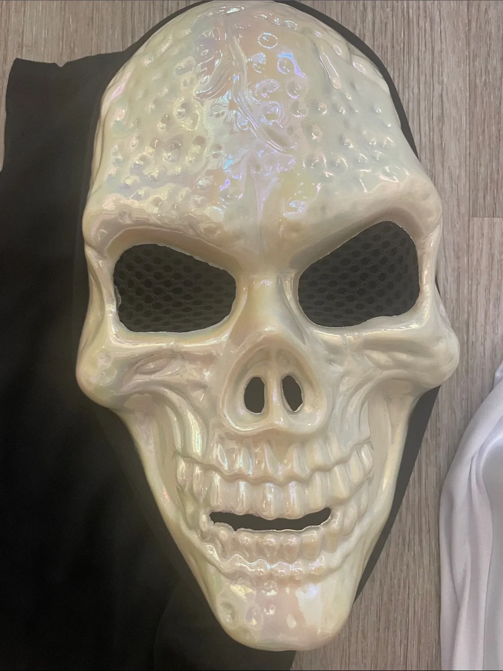 Halloween Mask Pack - Ghost Face, Rhinestone Clown, Pearl Skull | Accessories